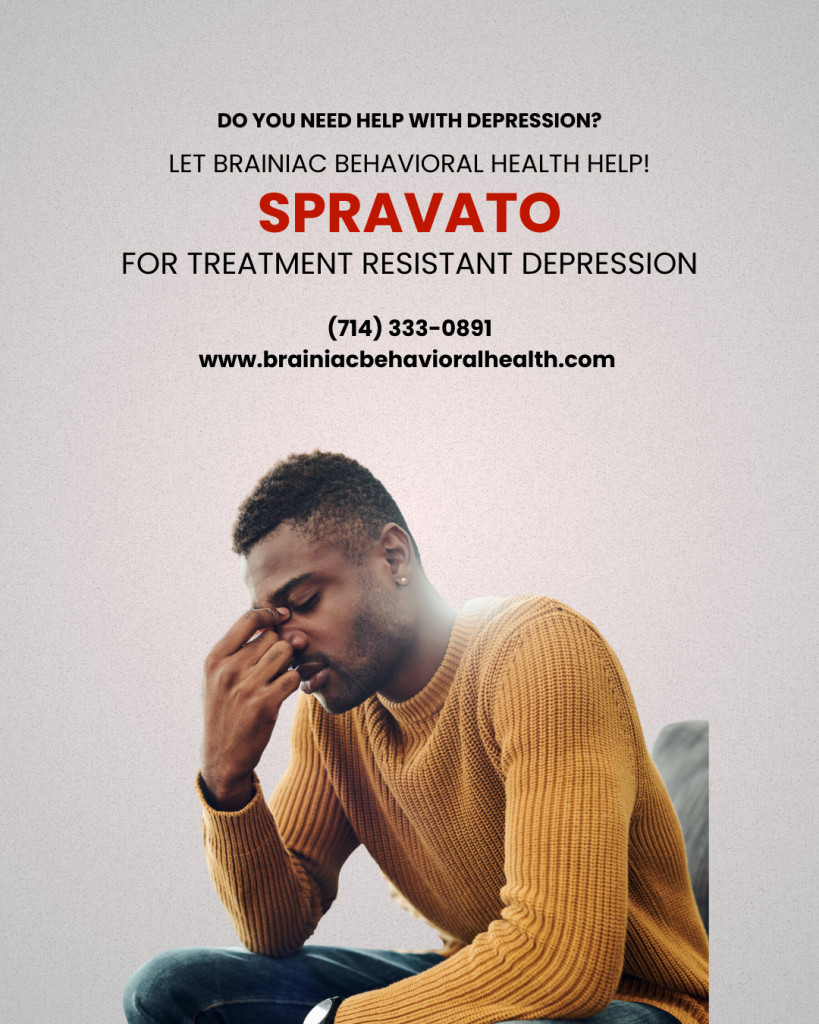 Spravato for depression