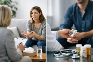 Therapy vs Psychiatry for Anxiety